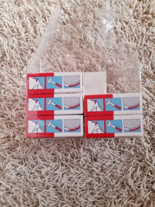 Lotto di nastri adesivi in tela blu