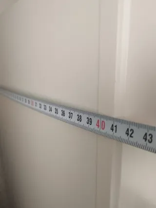 Estantería IKEA Blanca Madera con Cenefa