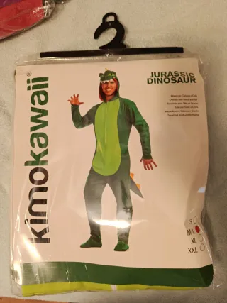 Disfraz Dinosaurio Jurassic Kimokawaii Talla M-L
