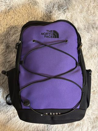 Mochila The North Face Morado y Negro