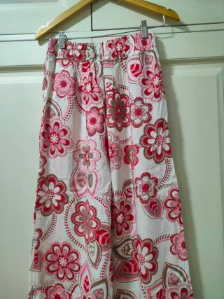 TIENDA LOCAL - Pantalones anchos rosas