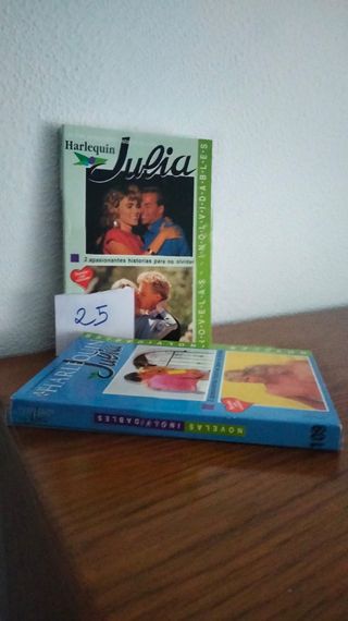 Novelas inolvidables Harlequin Julia 25 uds