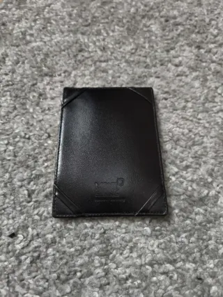 Tarjetero Mont Blanc Negro Piel Nuevo Mont blanc