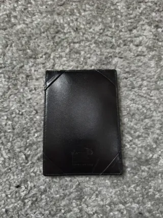 Tarjetero Mont Blanc Negro Piel Nuevo Mont blanc