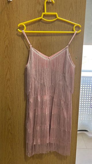 Vestido flecos