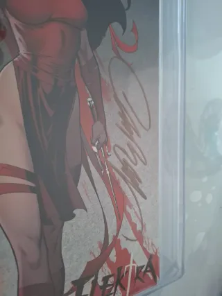 Fumetto autografato Scott Campbell- Elektra n 1152