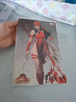 Fumetto autografato Scott Campbell- Elektra n 1152