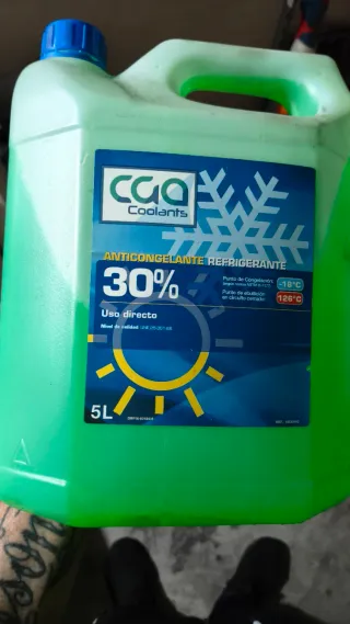 Anticongelante Refrigerante CGA 30% 5L