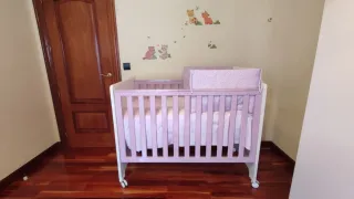 Cuna Trama color lila