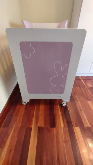 Cuna Trama color lila