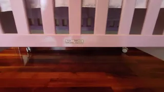 Cuna Trama color lila