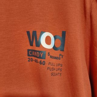 Camiseta CrossFit WOD Candy Fran Terracota Talla L