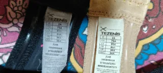 2 Sujetadores Push Up Tezenis Beige y Negro