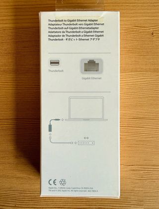 Adaptador Apple Thunderbolt a Ethernet Gigabit