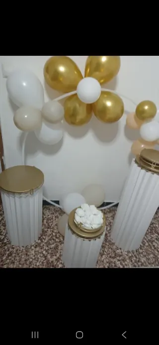 Alquiler Arco y Pedestales Decoración