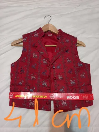 Chaleco fallero niño 12-13 años