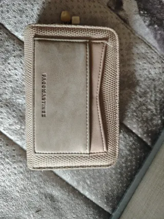 Cartera Paco Martinez Beige y Marrón