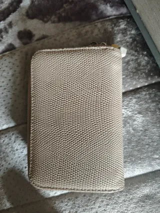 Cartera Paco Martinez Beige y Marrón