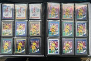 Álbum de cartas con top loaders