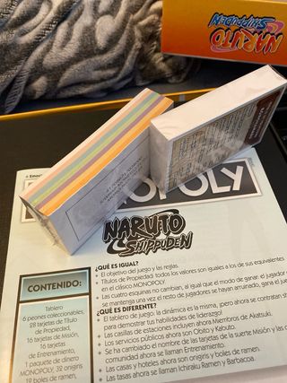 Monopoly Naruto Shippuden Edición Coleccionista