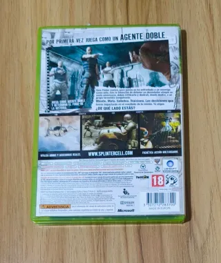 Splinter Cell Double Agent Xbox 360 PAL ESP