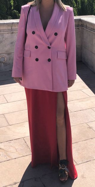 Vestido Etxart & Panno Rojo