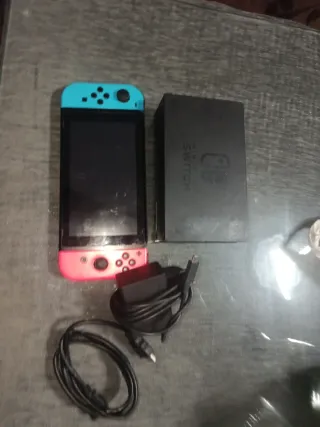 Nintendo Switch Azul y Rosa