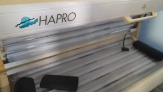 Cabina Rayos UVA Hapro Beige/Blanco