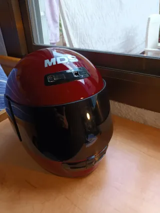 Casco Moto MDS Granate