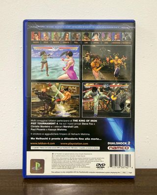 Tekken 4 + DVD Promo Gioco PS2 Completo con Guida