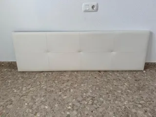 Cabezal polipiel blanco 150x40 cm