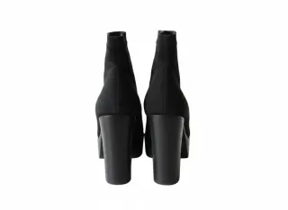 Botines negros tacón plataforma