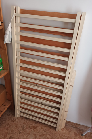 Cuna bebé y colchón 140x74x88