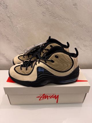 Nike Air Penny 2 Stussy Rattan Light Grey