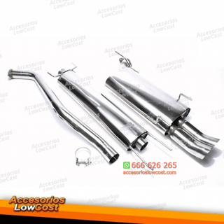 Sistema de escape de acero inoxidable TA Technix