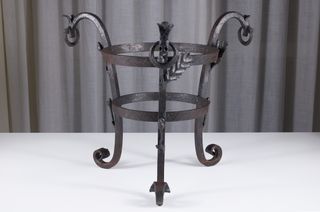 Fioriera Liberty Ferro Battuto Anni '20