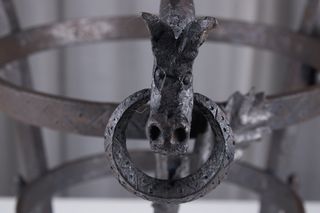 Fioriera Liberty Ferro Battuto Anni '20