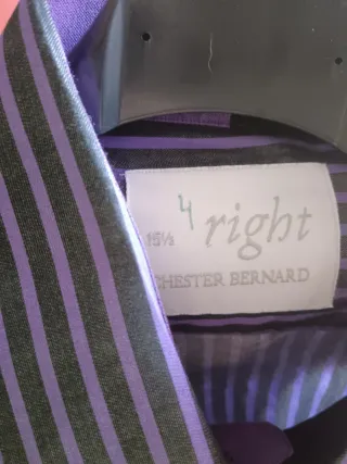 Camisa Social Masculina Wright Theste Bernard