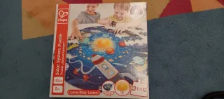 Puzzle Sistema Solar Circular Hape