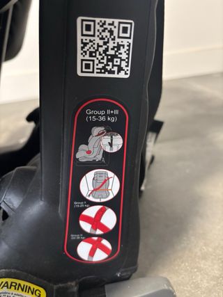 Silla coche Isofix Grupo I II III