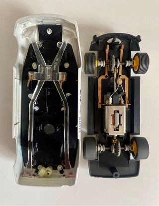 Scalextric Mitsubishi Lancer EVO IV Ancapa