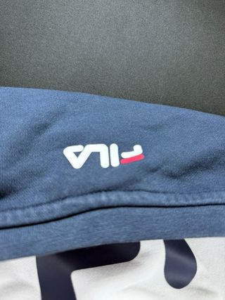 Felpa Fila uomo blu e rossa