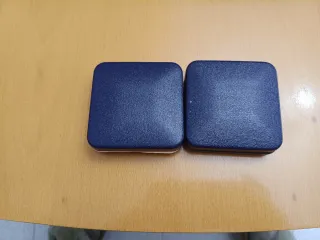 Estuche para monedas azul