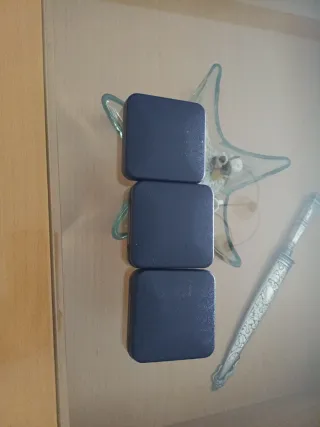 Estuche para monedas azul