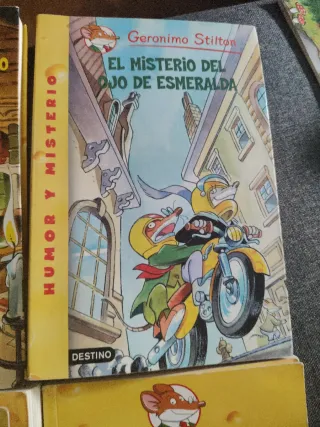 4 libros de Gerónimo Stilton