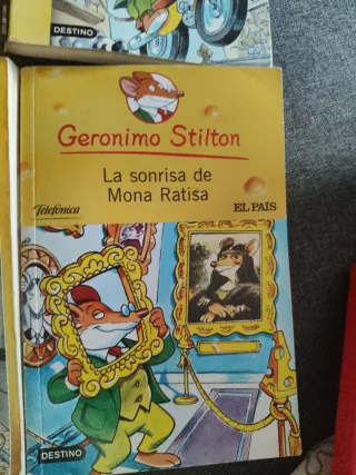 4 libros de Gerónimo Stilton