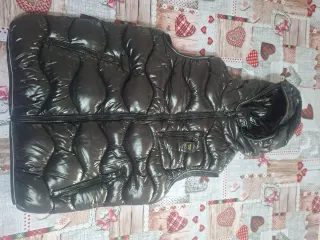 Gilet Blauer nero con cappuccio