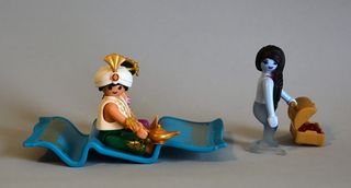 Playmobil Aladino Con Alfombra Mágica