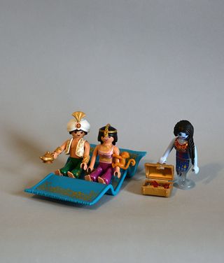 Playmobil Aladino Con Alfombra Mágica
