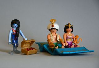Playmobil Aladino Con Alfombra Mágica